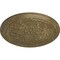 Ekena Millwork Luton Ceiling Medallion (Fits Canopies up to 1 1/8"), 15 3/4"OD x 5/8"P, Mississippi Mud Crackle CM16LUMMC - alternate 2